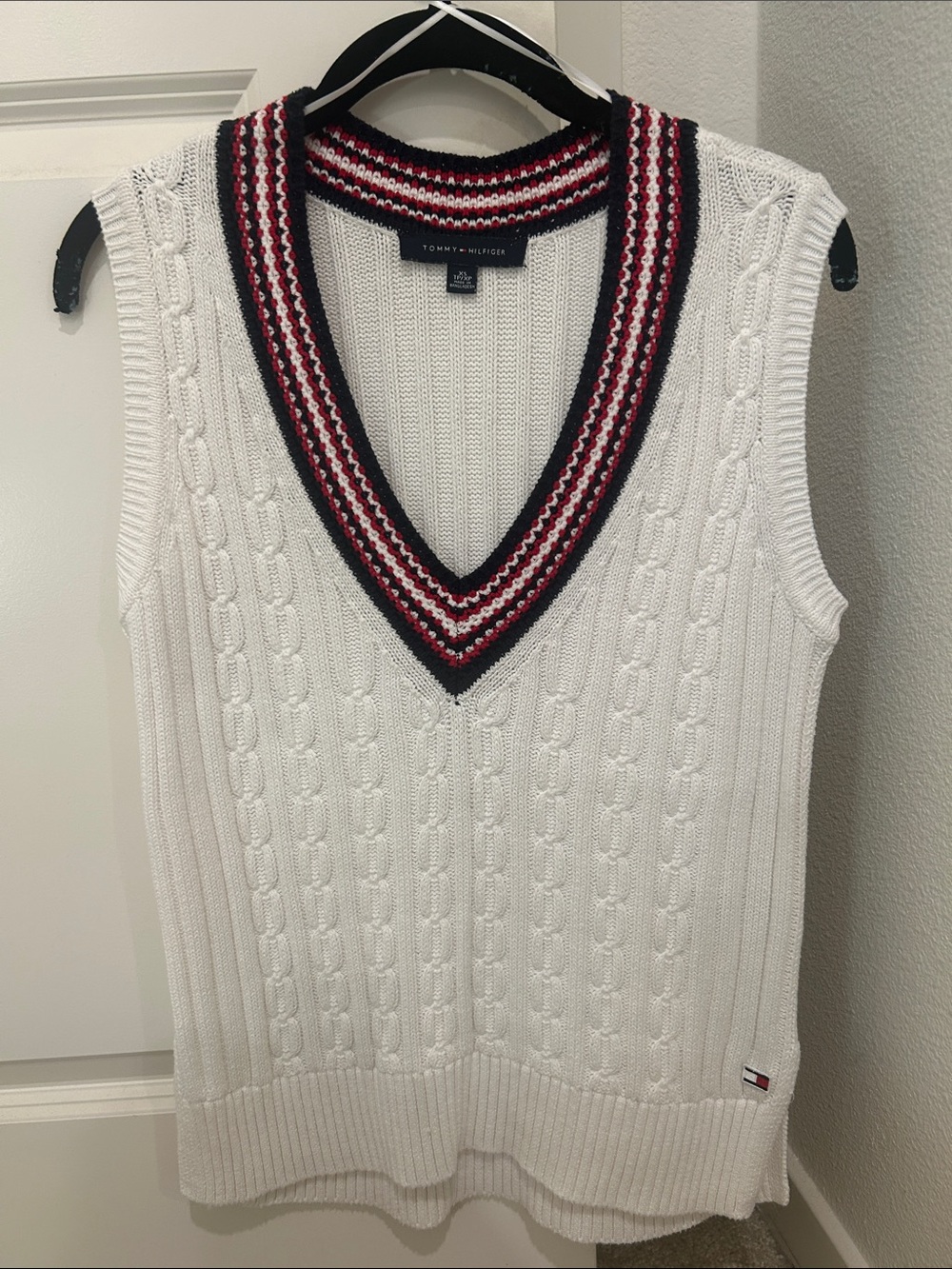 Tommy Hilfiger Cable Knit Vest